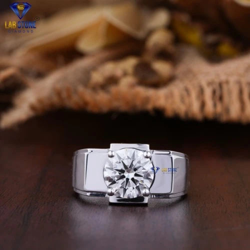 3.02 + Carat Round Cut  Diamond Ring, Engagement Ring, Wedding Ring, E Color, VVS2-VS2 Clarity