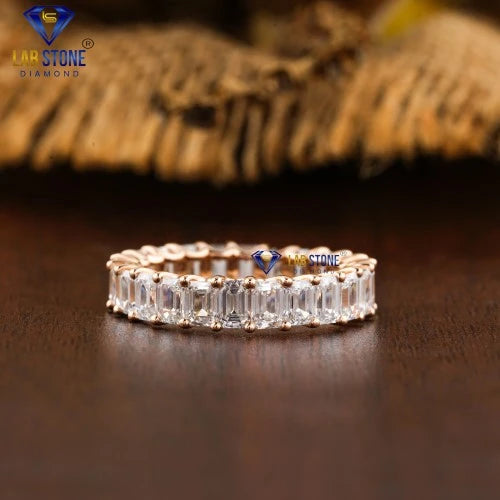 4.40 + Carat Emerald Cut Diamond Ring, Engagement Ring, Wedding Ring, E Color, VVS2-VS2 Clarity