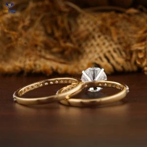 2.06+ Carat Round Cut Diamond Ring, Engagement Ring, Wedding Ring, E Color, VVS2-VS2 Clarity