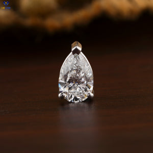 1.06+ Carat Pear Cut Diamond Pendant, Engagement Pendant, Wedding Pendant, E Color, VVS2-VS2 Clarity