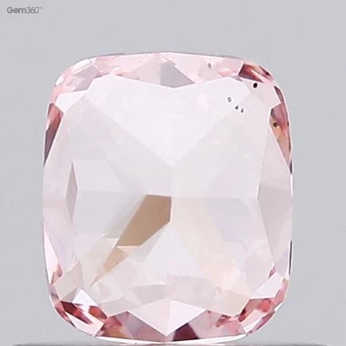 0.59ct Labgrown Diamonds, Cushion, CVD Diamond, Colour Fancy Vivid Pink, Clarity VS1, Labstonejewel