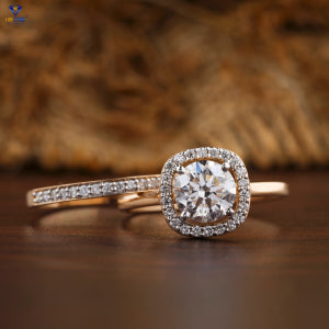 1.49+ Carat Round Cut Diamond Ring, Engagement Ring, Wedding Ring, E Color, VVS2-VS2 Clarity