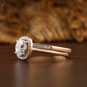 1.49+ Carat Round Cut Diamond Ring, Engagement Ring, Wedding Ring, E Color, VVS2-VS2 Clarity