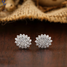 0.871+ Carat Round Brilliant Cut Diamond Pendant & Earring, Engagement Pendant & Earring, Wedding Pendant And Earring, E Color, VVS2-VS2 Clarity