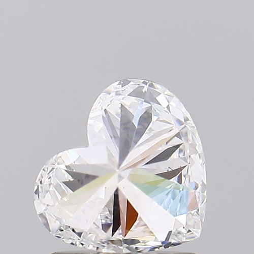 1.04ct Labgrown Diamonds, Heart , HPHT Diamond, Colour D, Clarity VS2, Labstonejewel