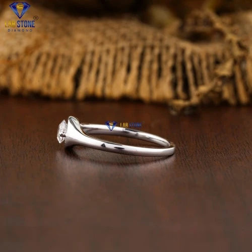 0.42+ Carat Oval Cut Diamond Ring, Engagement Ring, Wedding Ring, E Color, VVS2-VS2 Clarity