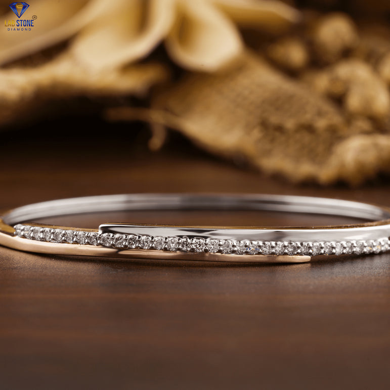 0.60 + Carat Round Brilliant Cut Diamond, Diamond Bracelet , White/Rose Gold ,  Engagement Bracelet, Wedding Bracelet, E Color, VVS2-VS2 Clarity